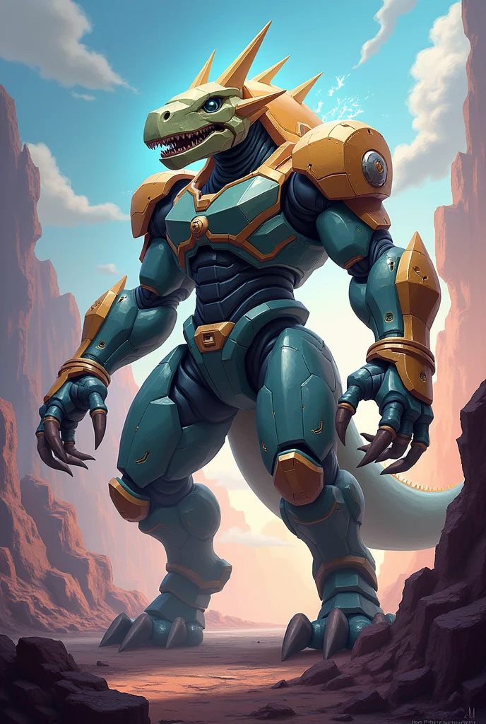 Humangasaur and Bloxx fusion 