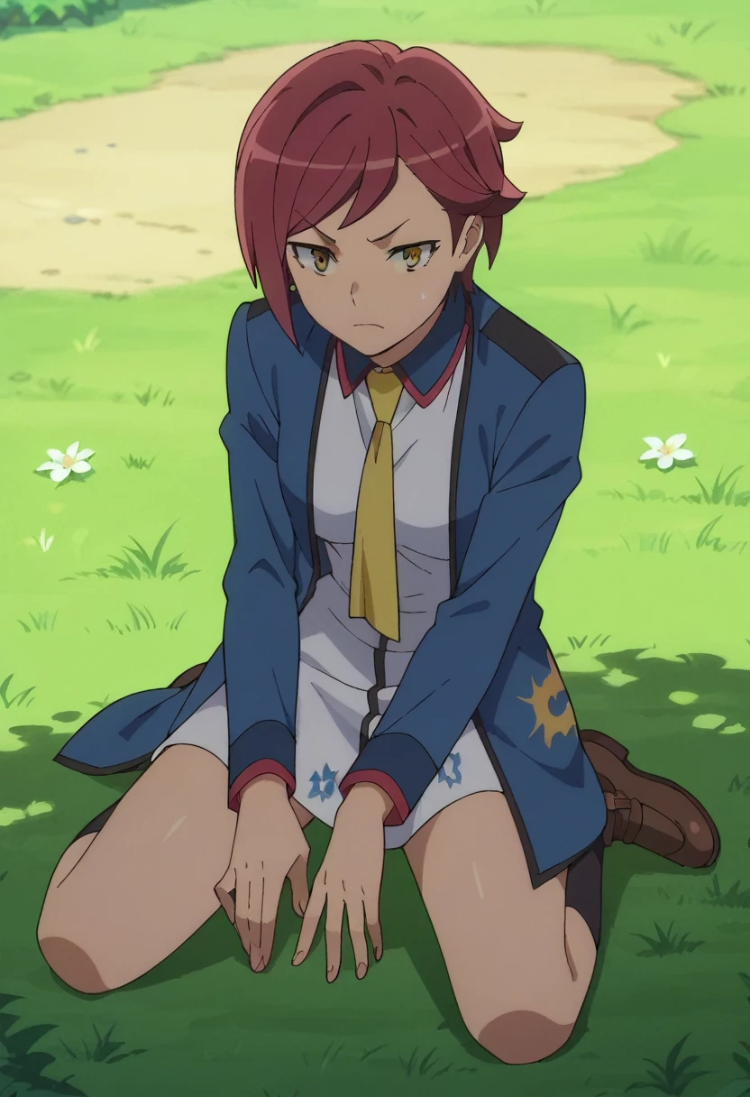 Daphne Rauros, anime screencap, full body,
