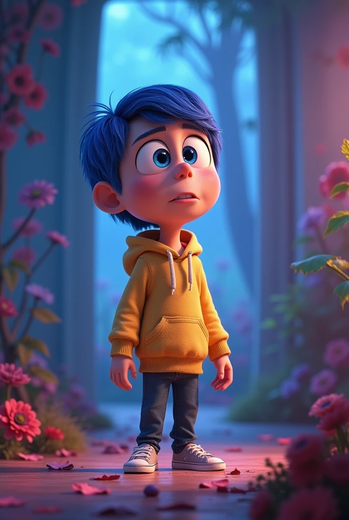 a male character from the inside out movie with a stutter