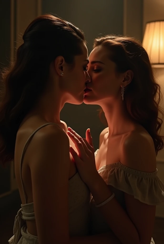 Gal gadot kiss scarlett johanson