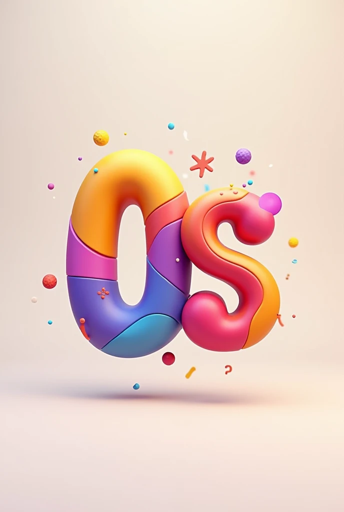 logotype, Logo ,cheerful colors, use letters O S, Experience, very realistic