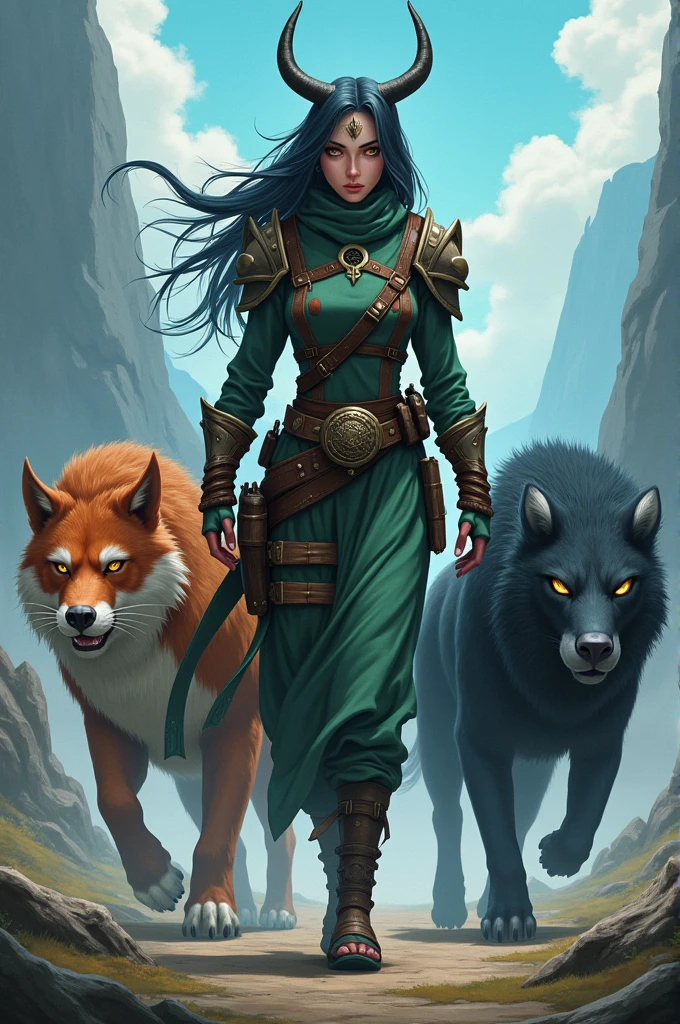 World of warcraft, beast mastery, hunter, Pein, Naruto, Ninja, Spirit Beasts, Female