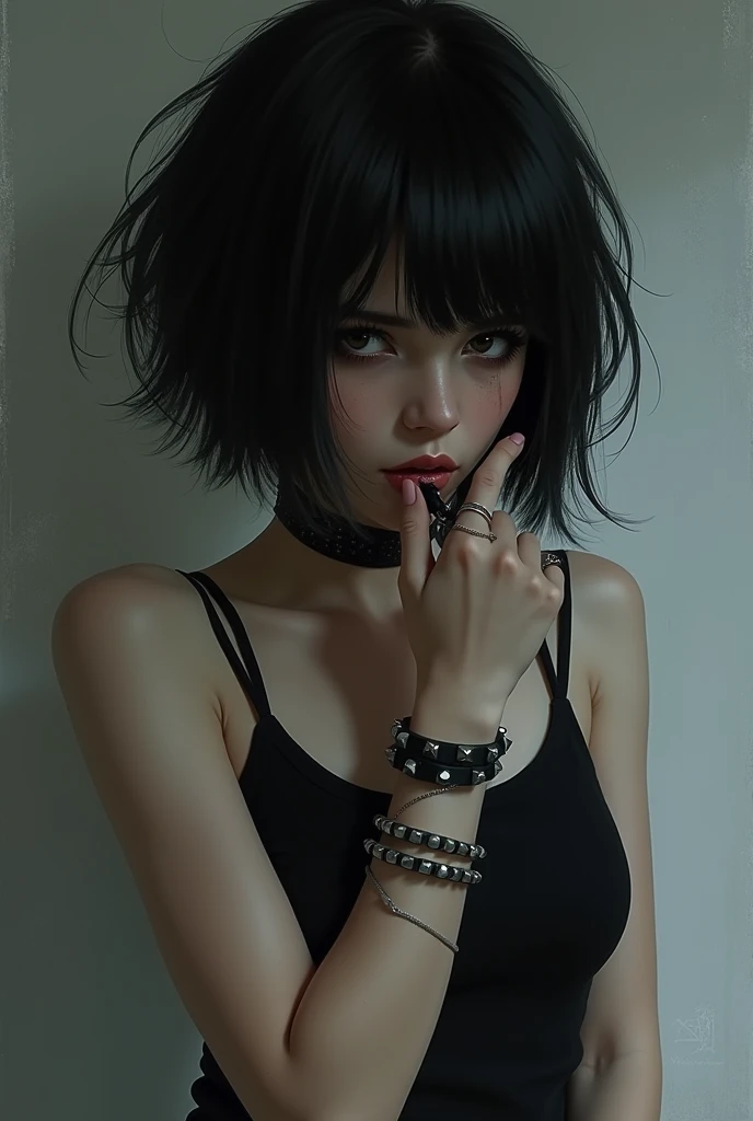 an emo girl