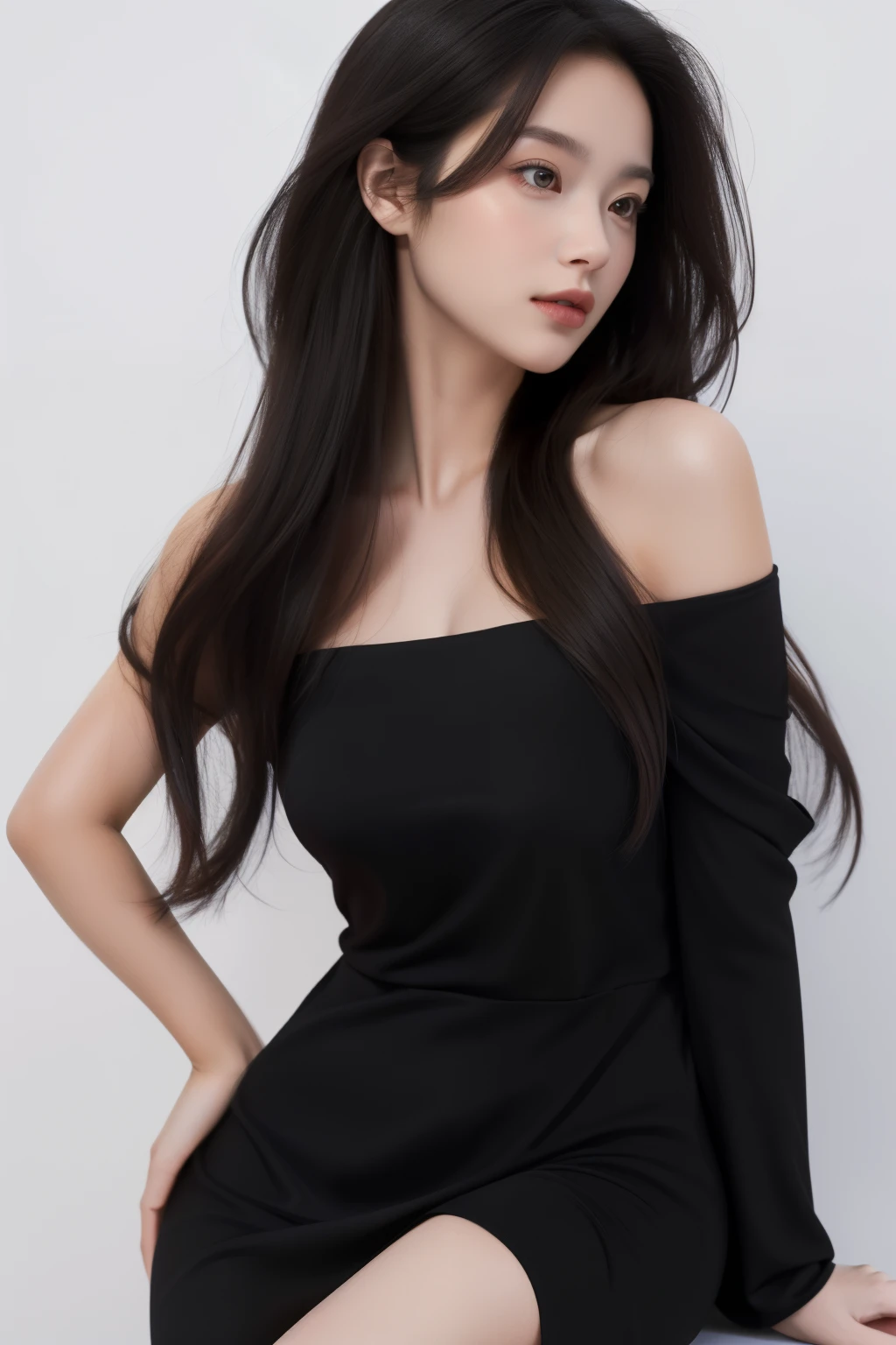1girl,{{masterpiece}}, {{Top image quality}}}, {{illustratio}}, {{The ultra-detailliert}},((full body Esbian))),(( , , ,,)),(NSFW),hard breathing,{Panting with},shivering,{Exquisite lip makeup},👧 👧 👧❤ 👧❤ 👧 👧❤ 👧❤ 👧❤ 👧 👧((👧❤👧)) ,slender,beauty legs,Glossy skin Dull bangs, Dark hair, hair behind ear, hair over shoulder, Long hair,