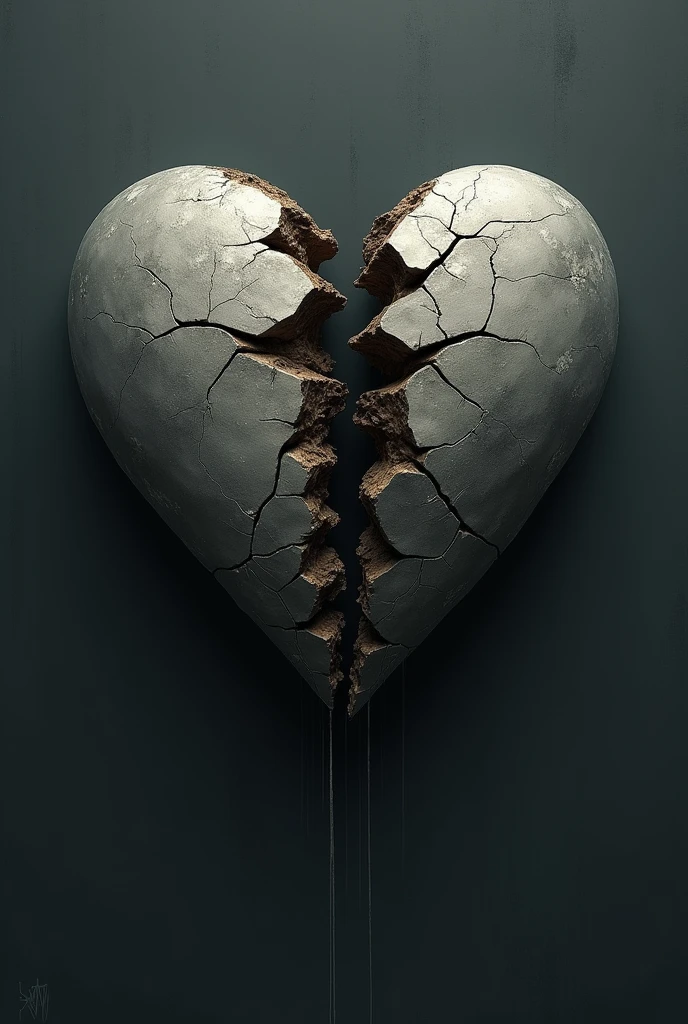 create a broken heart