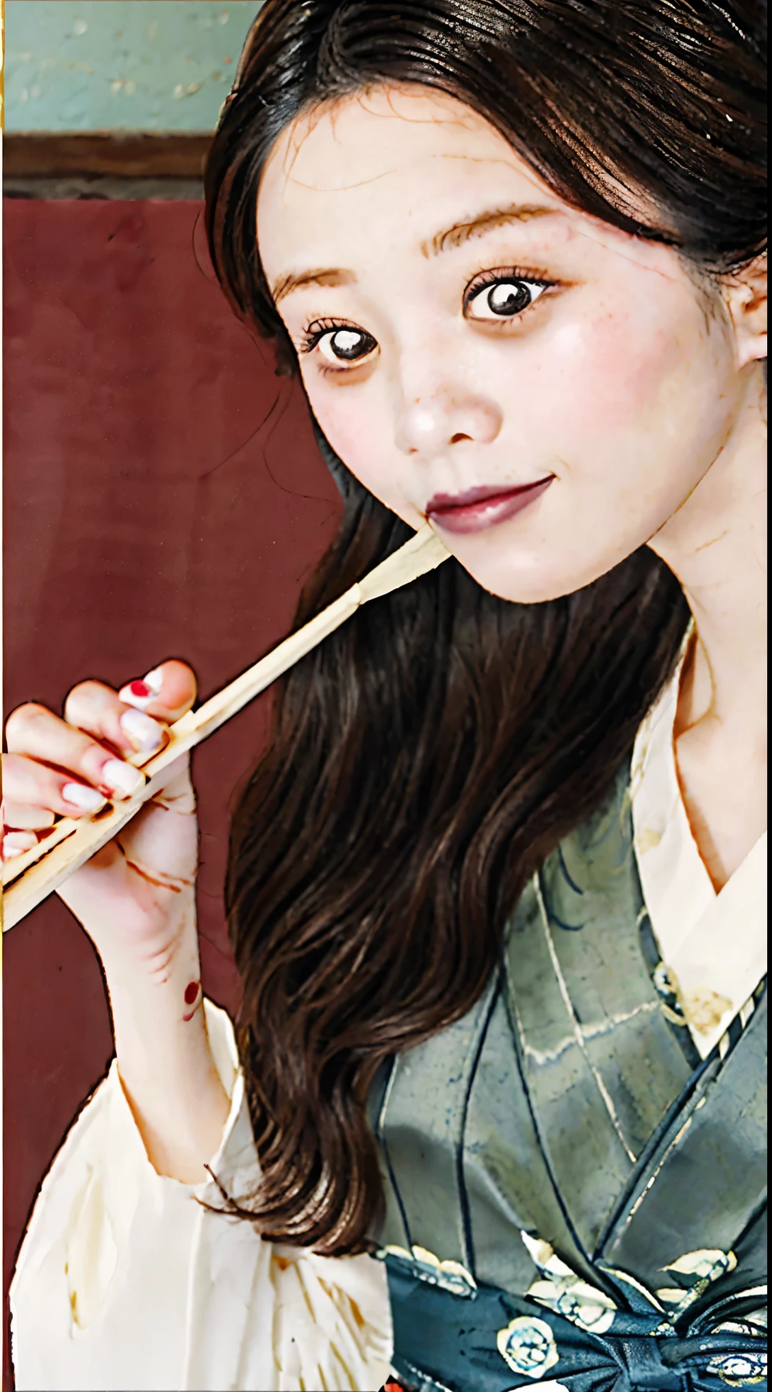 Slit-mouthed woman, k
add_detail:1, add_detail:0, add_detail:0.5,
((Masterpiece))
Edo period,
Kuchisake Onna,
Japanese urban legend,