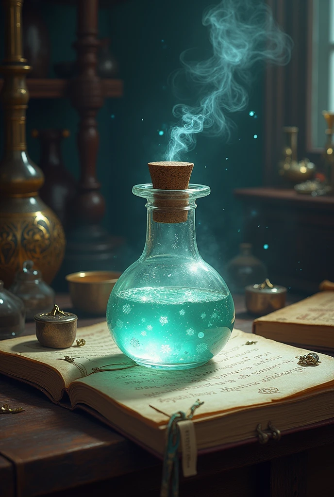 RPG illustration of an Invisibility Potion