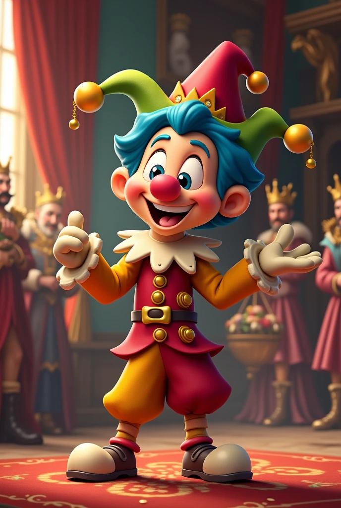 bobo the court jester cartoon
