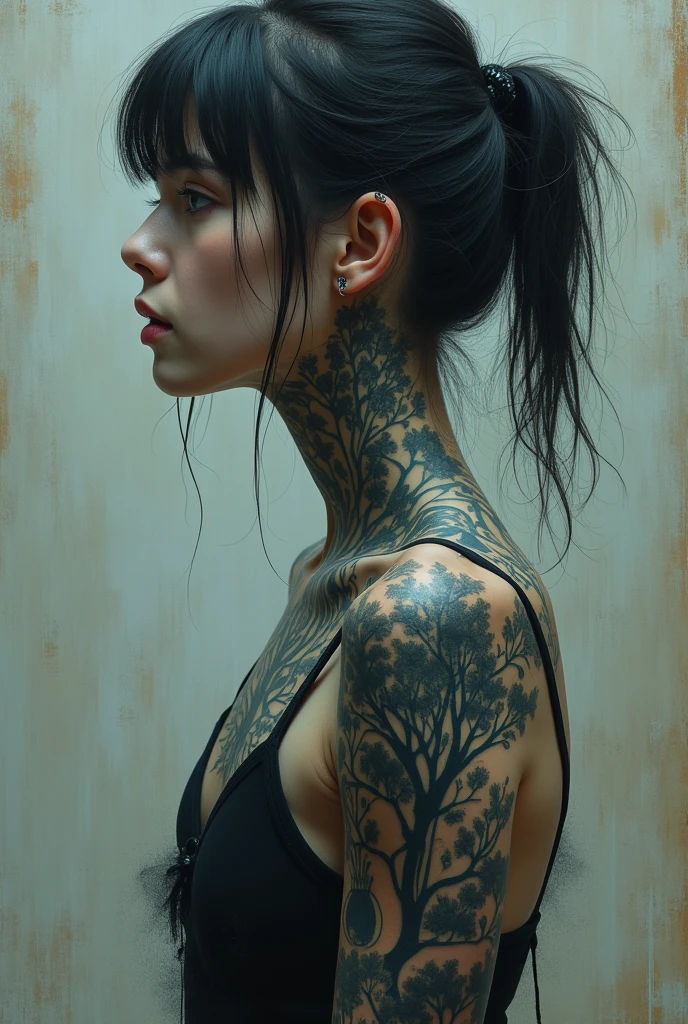 Tattoo designs representing loneliness and sadness