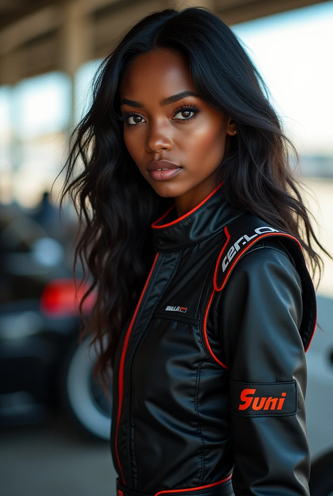 Pretty girl, model with 22 years, fast and furious, race driver, hot girl, black girl, long hair.