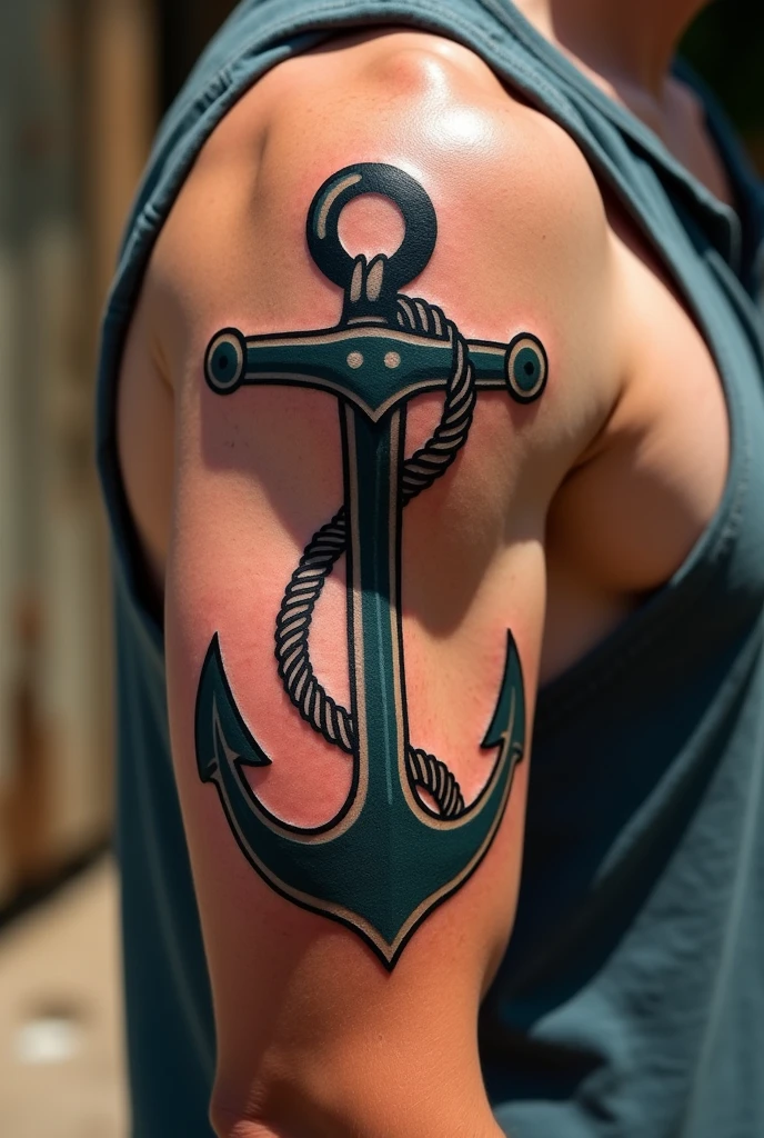 Anchor tattoo