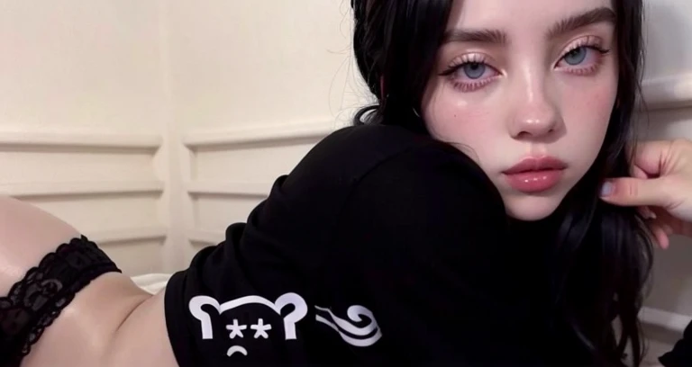 Blonde woman with long hair and piercings posing for a photo., with long black hair, with long black hair, Perfect white hair girl, Ava Max, tifa lockhart with black hair, pale porcelain white skin, anime girl in real life, with black hair, extremely black hair, very black hair, with long black hair, her hair is black