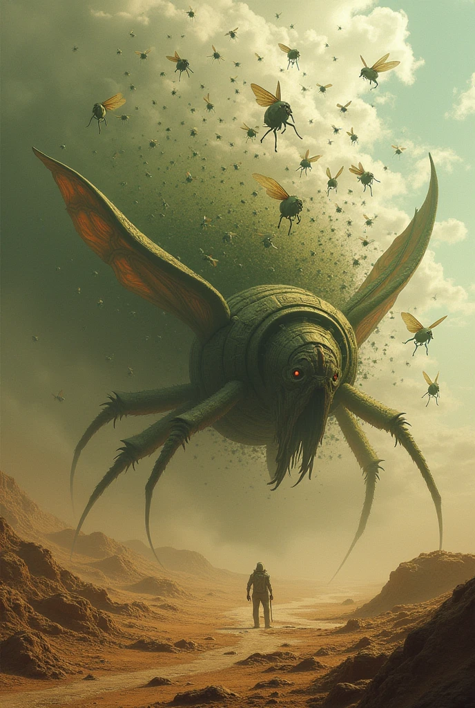 7. Swarm of locusts


