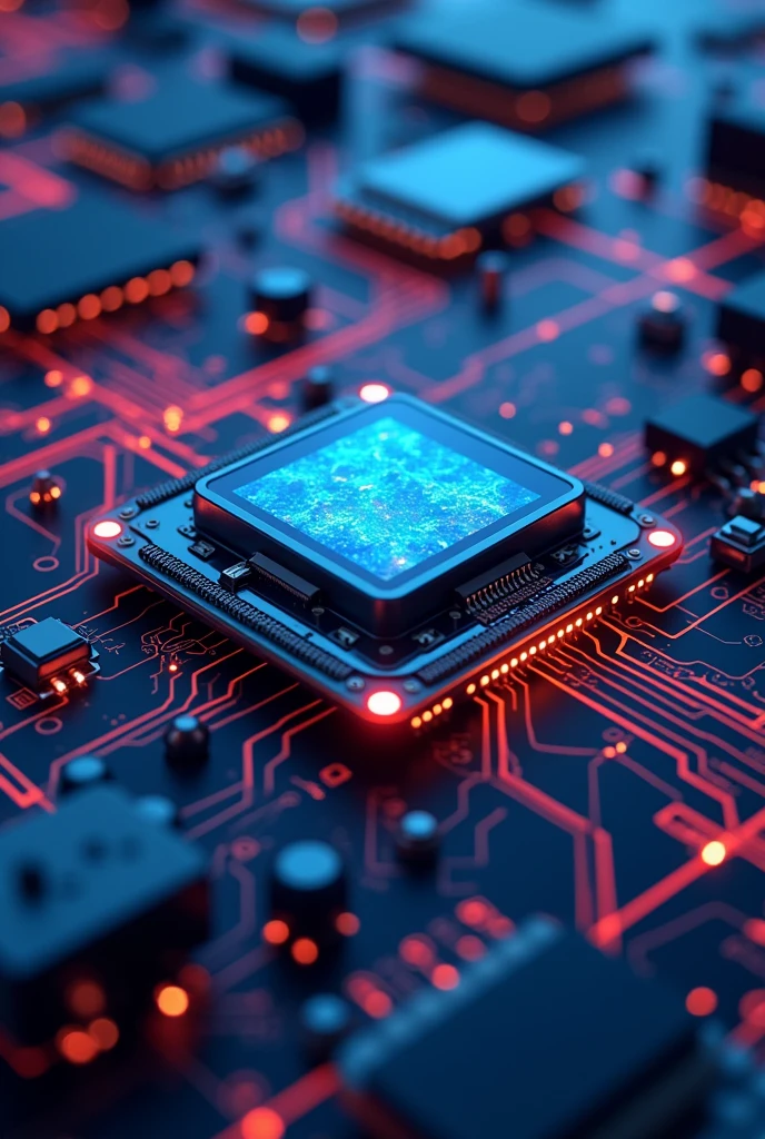 Create a YouTube profile cover, related to electronics and robotics, with symbols without robots and with arduino components