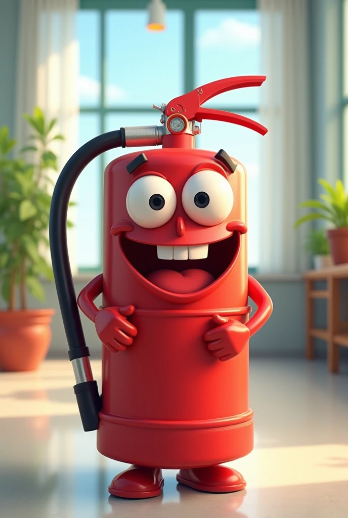 Funny fire extinguisher