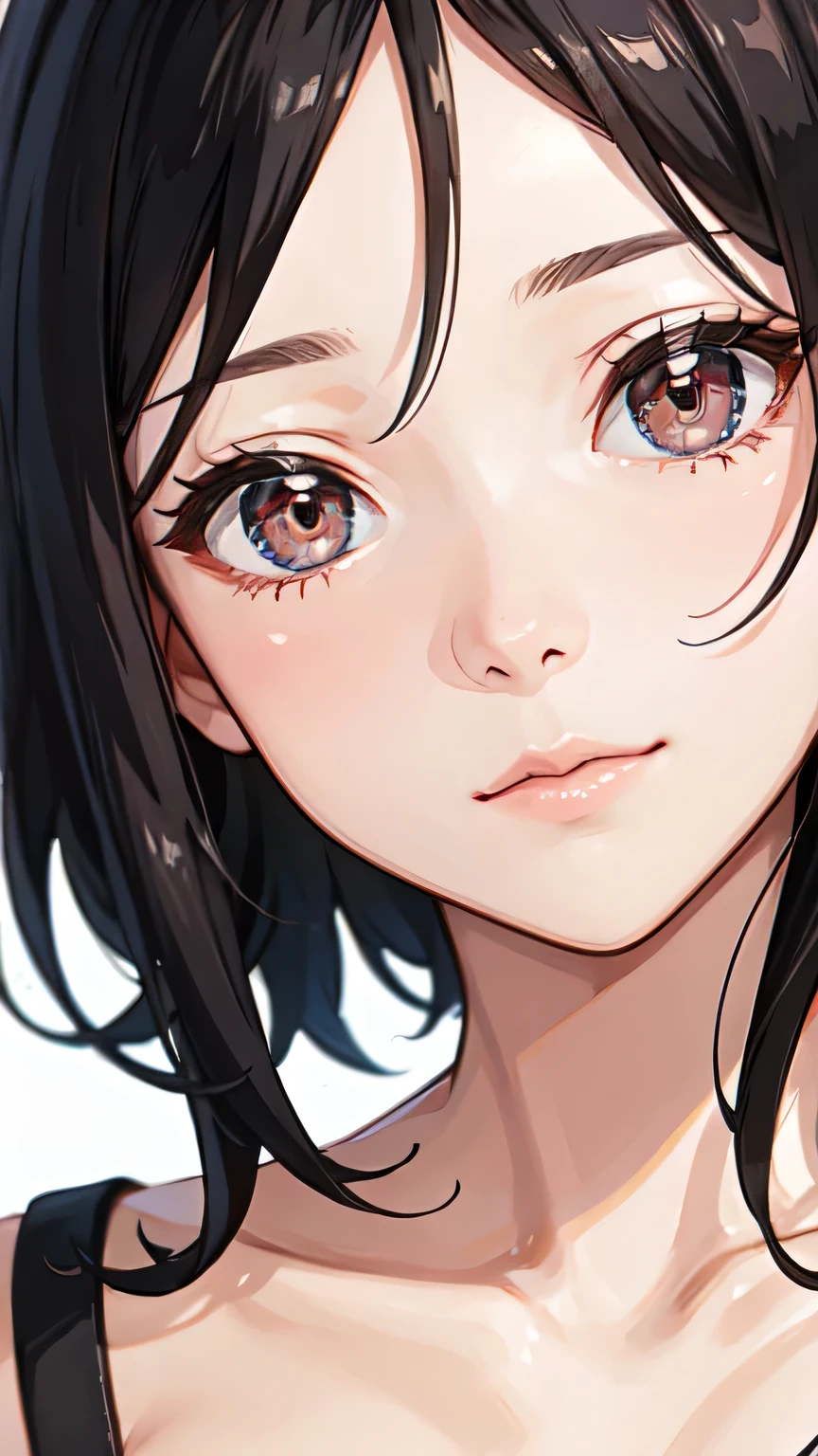 Highest quality,High definition,One beautiful girl,Almond Eye,Sometimes you may wander、Stop along the way,But your heart is strong,Don't forget the power of belief,Let's walk together,Close up of face