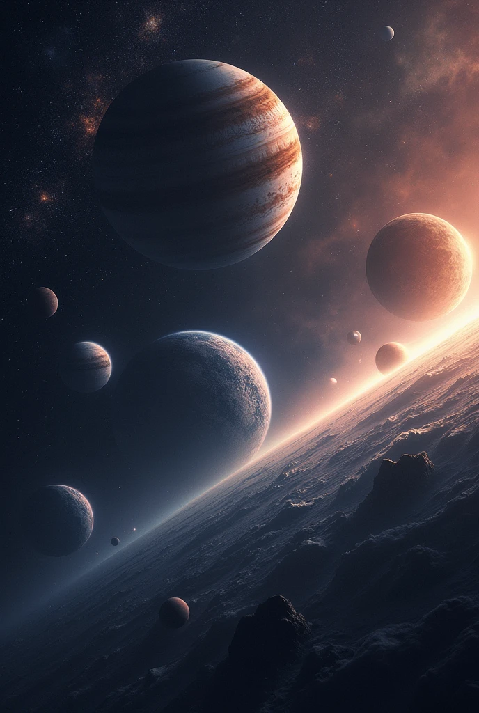 space photos with planets