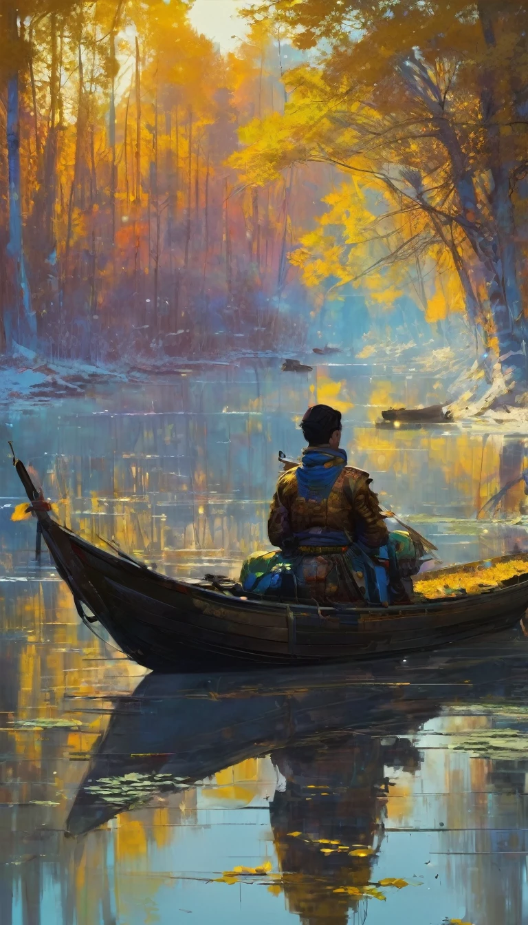 the calm, art inspired by Wadim Kashin