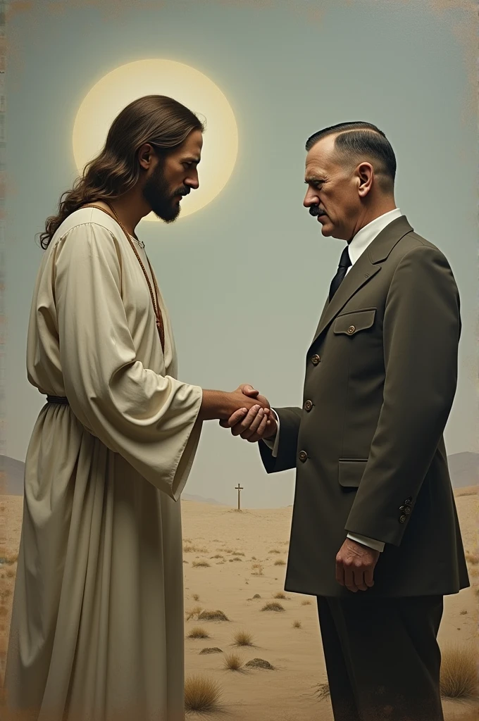 Jesus talking to Hitler