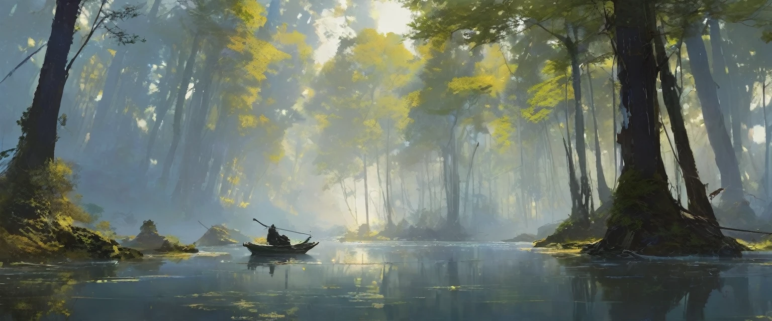 the calm, art inspired by Wadim Kashin