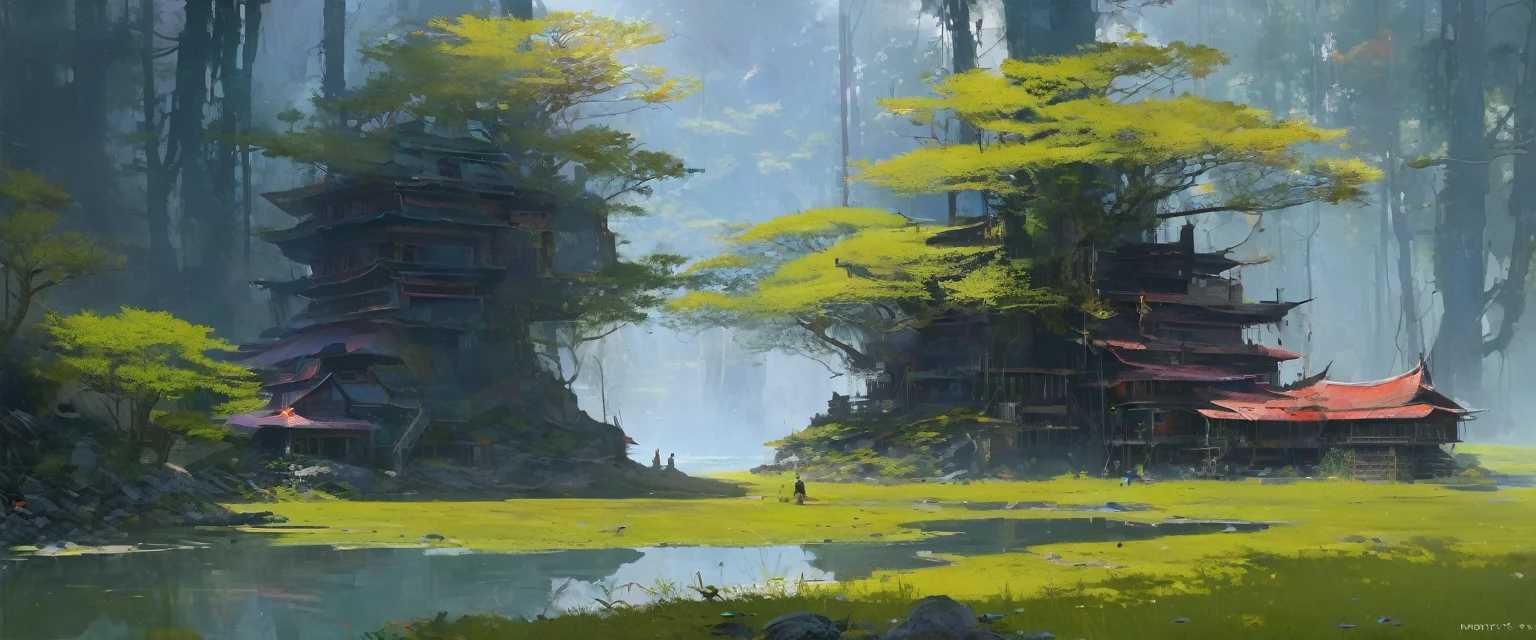 the calm, art inspired by Wadim Kashin