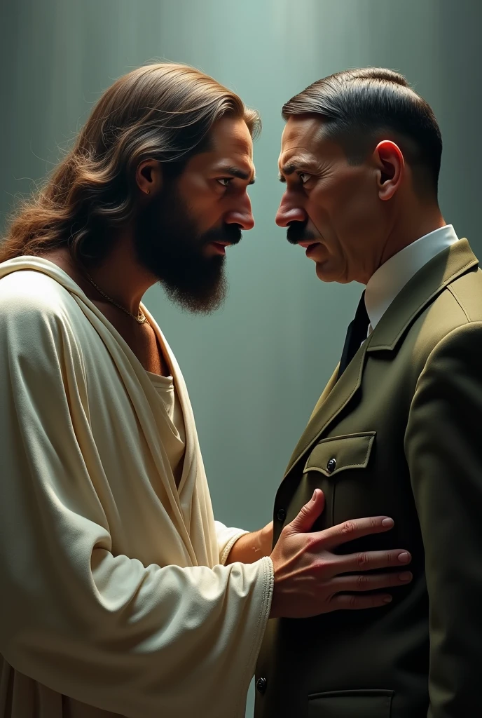 Jesus talking to Hitler