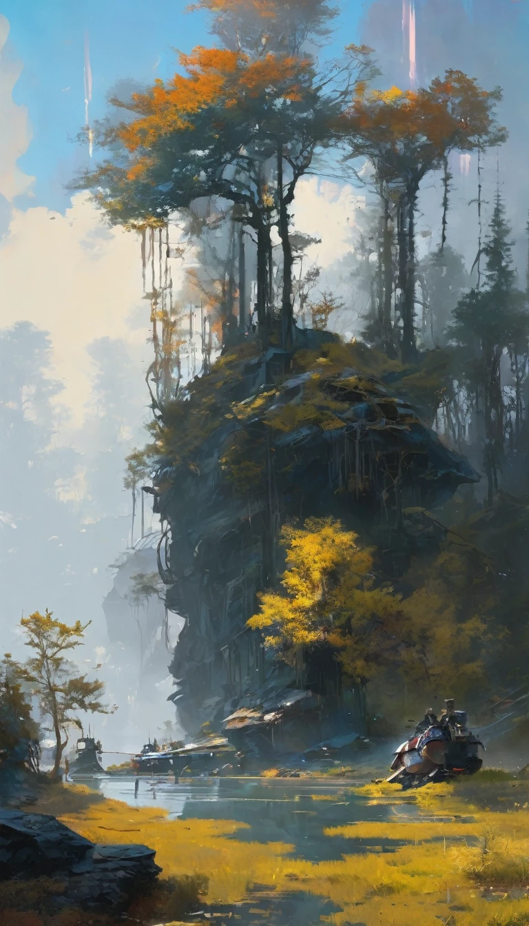 the calm, art inspired by Wadim Kashin