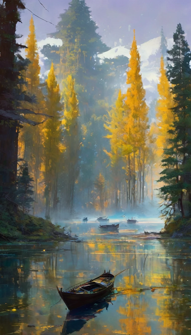 the calm, art inspired by Wadim Kashin