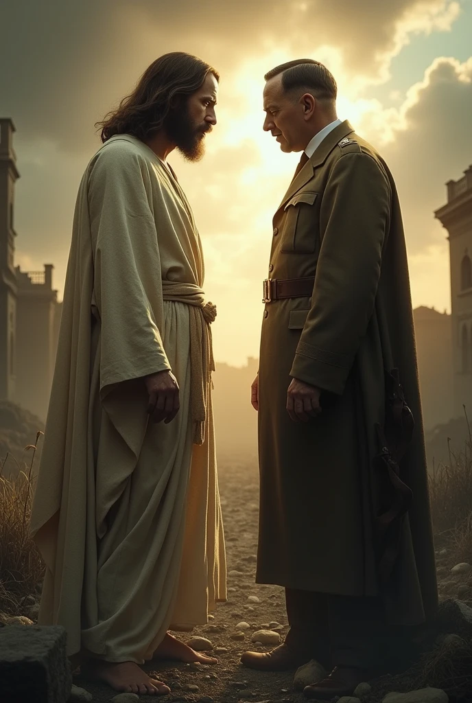 Jesus talking to Hitler