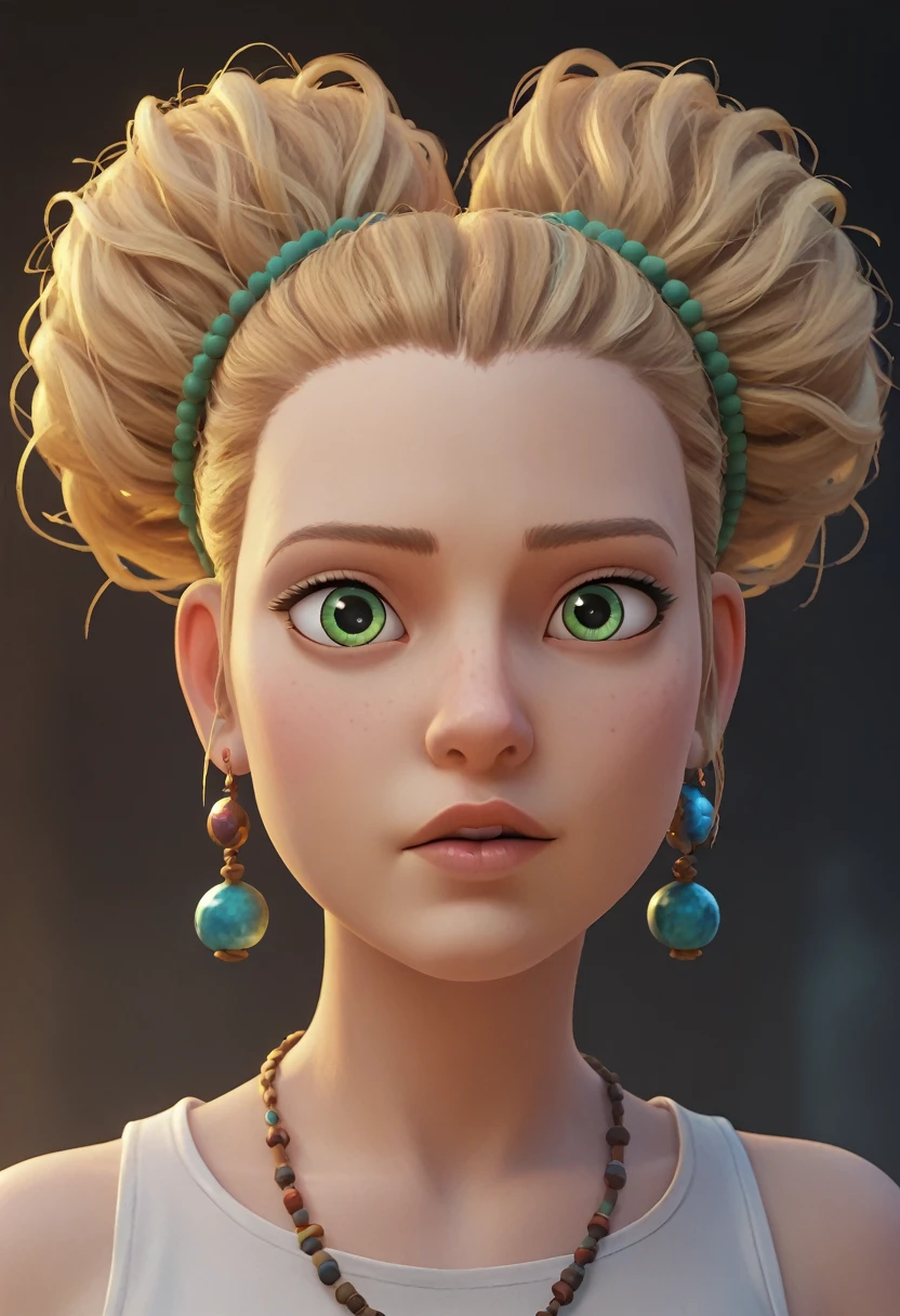 score_9, score_8_up, score_7_up,  score_6_up, BREAK, Goldilocks, green eyes 