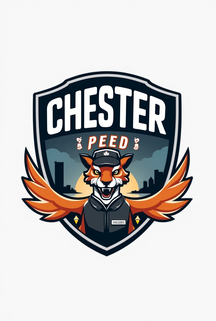creer Un logo de livraison au nom de : Chester speed services