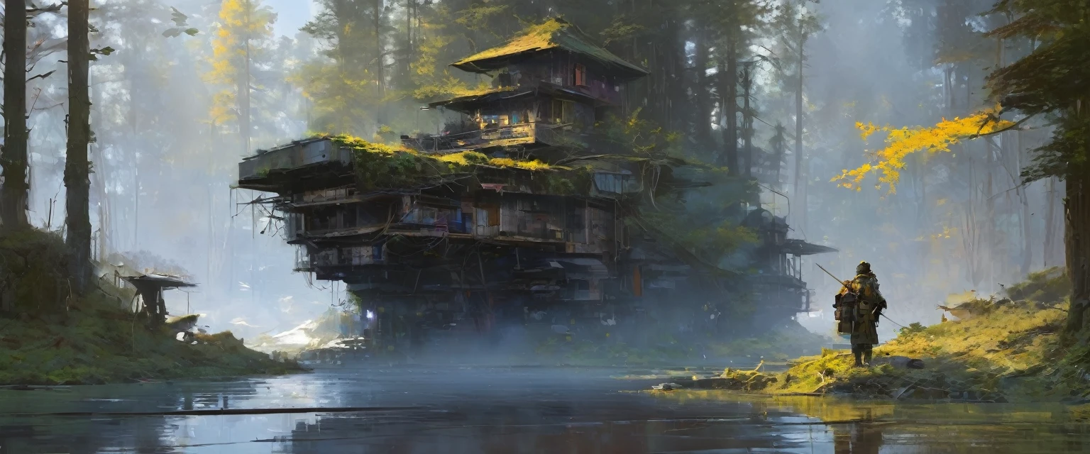 the calm, art inspired by Wadim Kashin
