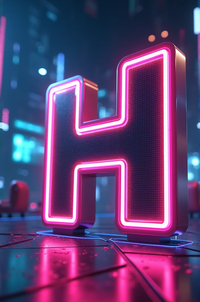 a letter H in it player