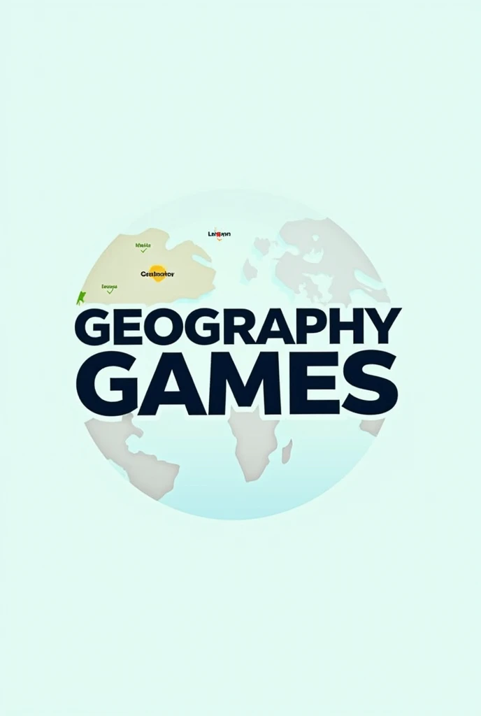 Logo for geography quiz Chanel Chanel’s name is geography games 