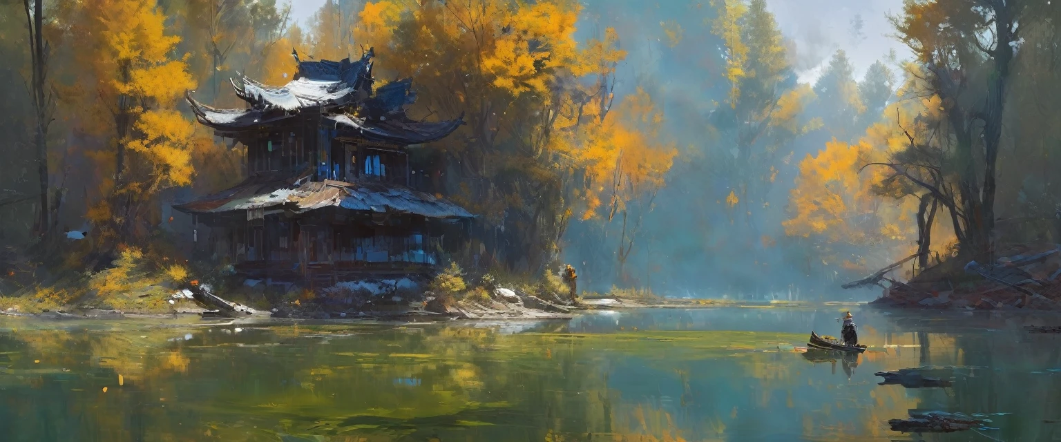 the calm, art inspired by Wadim Kashin