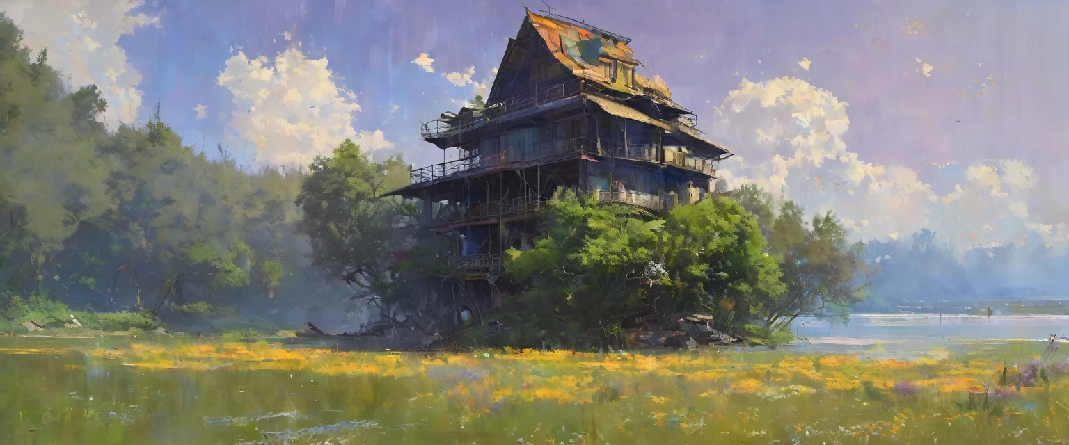 summer, art inspired by Wadim Kashin