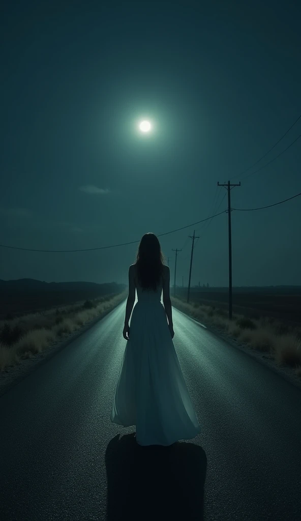 If you are driving alone late at night and see a woman in a white dress on the roadside,
