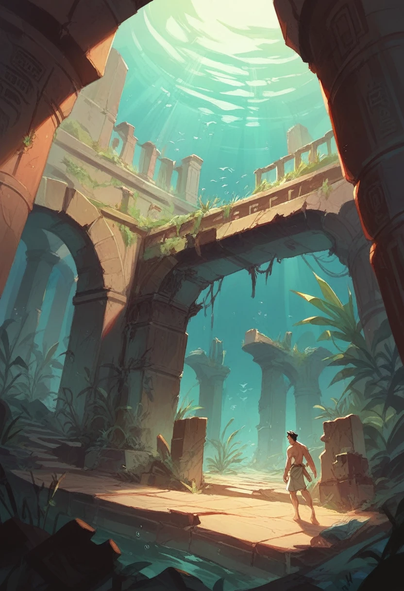 Atlantis Underwater Ruins