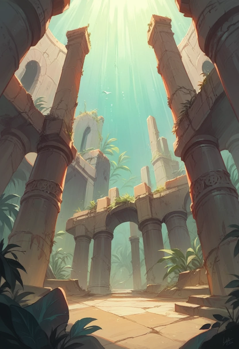 Atlantis Underwater Ruins