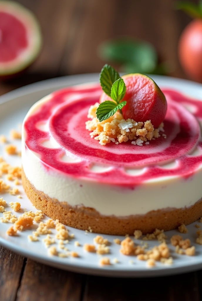 create Bis wafer flavor cheesecake guava