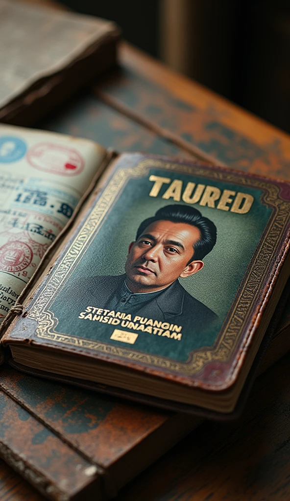 Passport with the name Taured