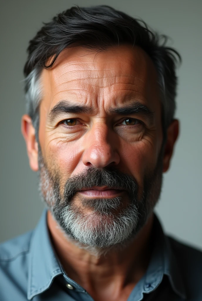 Generates an image of a man