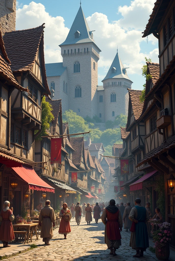 European city in the Middle Ages