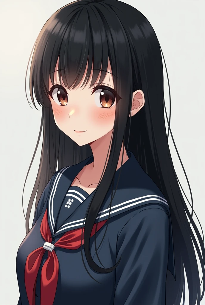 Masterpiece Best quality、Black Hair、Japanese、High school girl small breasts、Long Hair