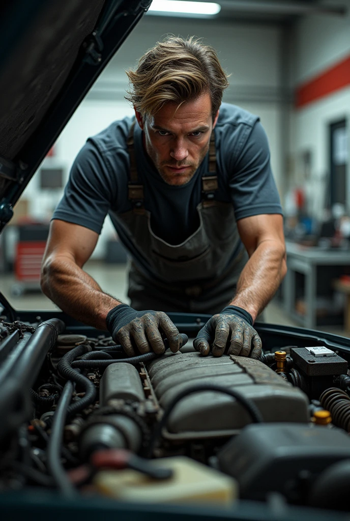 person who fixes cars