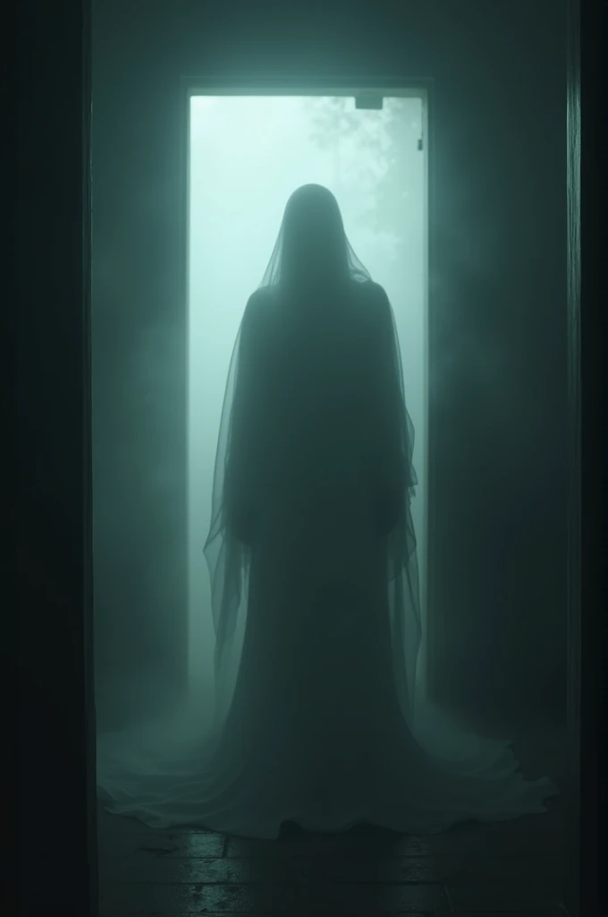 An eerie hush enveloped the room, dominated by the tall, translucent shadow, erasing any trace of Lumian or his unseen assailant.