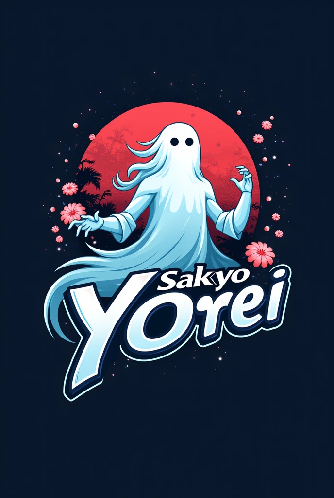 Make a logo for a Japanese basketball team named Sakyo Yūrei