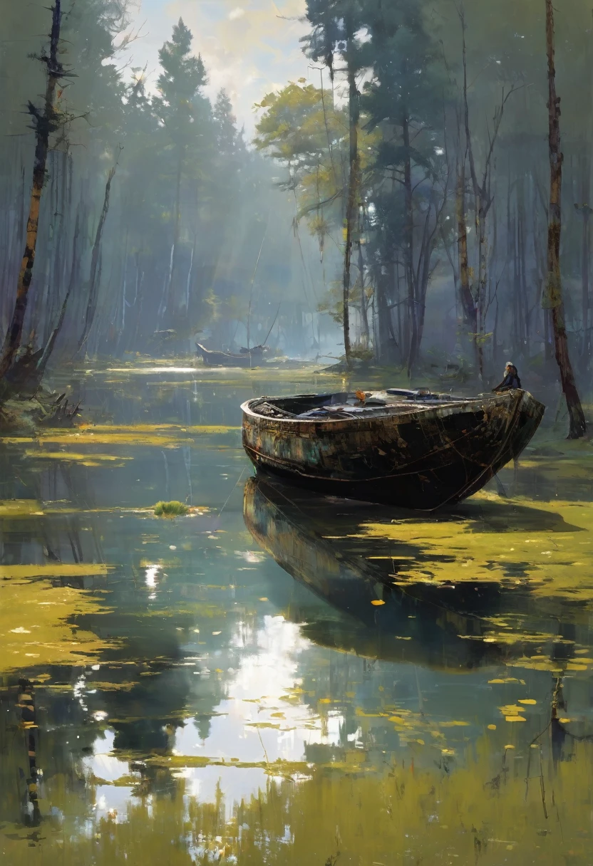 the calm, art inspired by Wadim Kashin