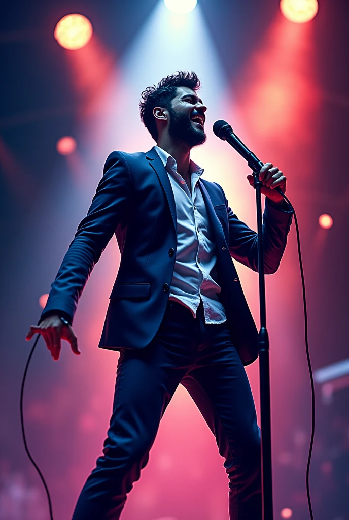 Generate many plagiarism-free images of a singing contest logo without text.