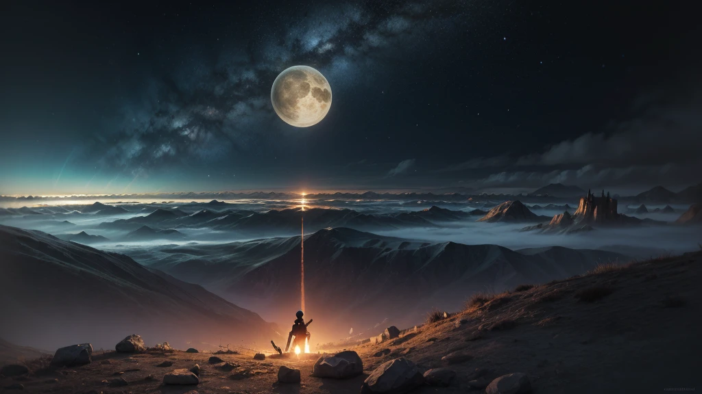 digital painting illustrating end of the world